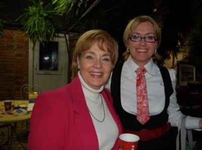 Doreen Johnston and Linda Simmen