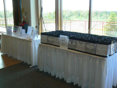 The gift bags were very popular 