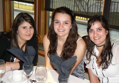 Bianca, La-Rey and Therese - banquet volunteers