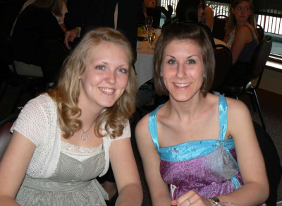 Jennesa Makarenko and her friend Jessie