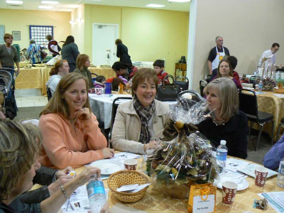 Friends enjoying the evening together