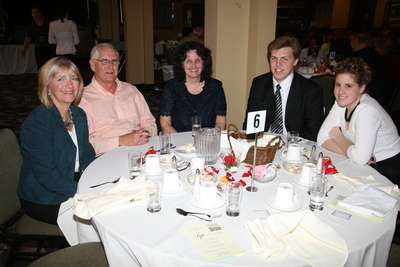 Marilyn, John, Anne, Nathan and Samantha